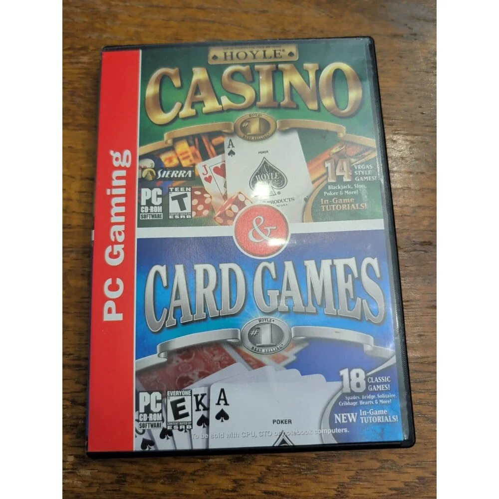 Hoyle ~ Casino & Card Games PC Games 2 Disc 2003